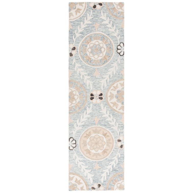 Safavieh Jardin Hand Tufted Wool Floral Rug Wayfair